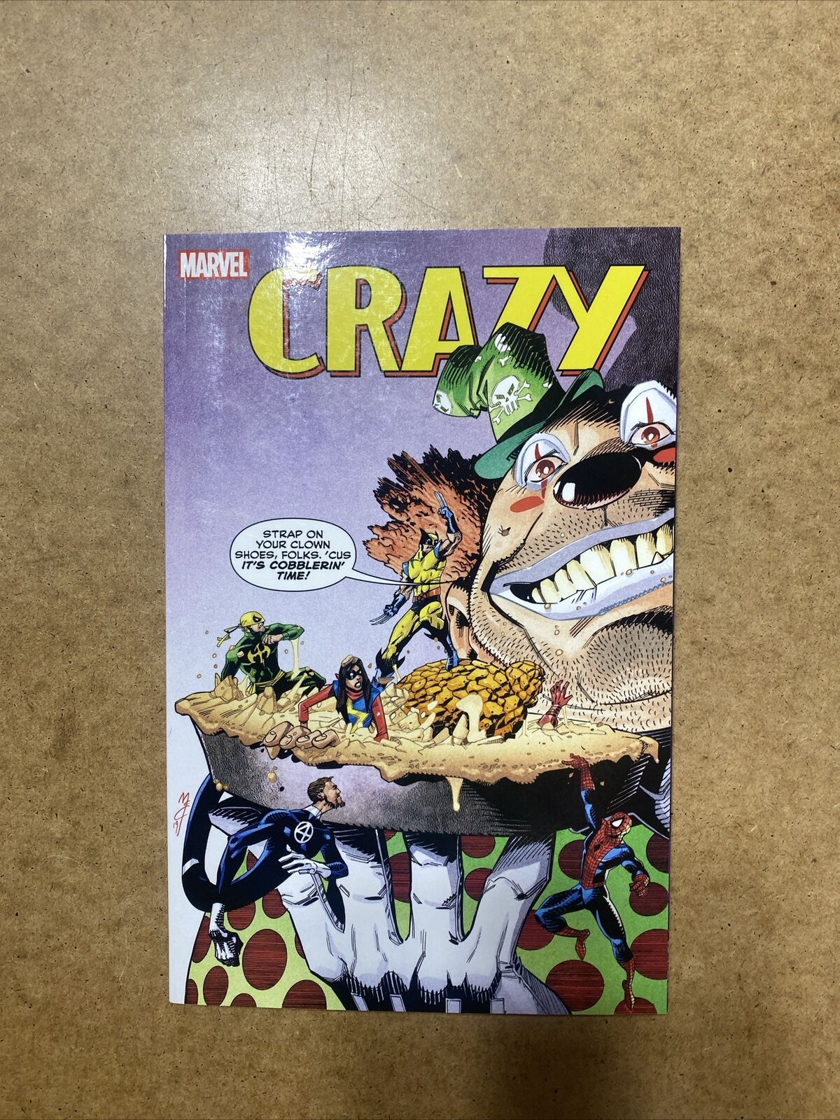 CRAZY GRAPHIC NOVEL (248 Pages) New Paperback Collects Crazy Magazine Highlights
