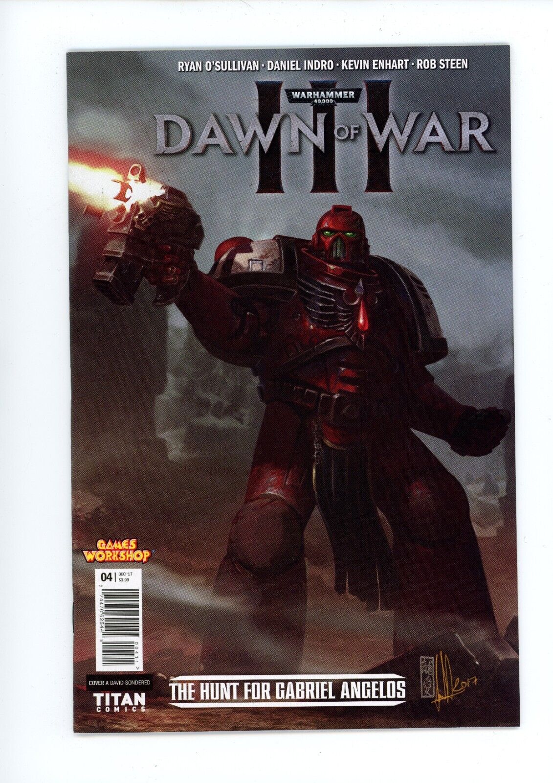 WARHAMMER 40000: DAWN OF WAR III #4 TITAN COMICS (2014)