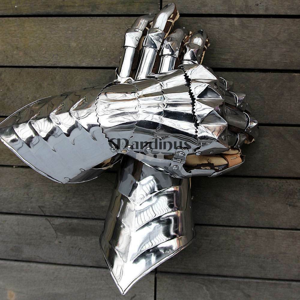Christmas Medieval Knight Armor Gothic Gauntlets Gloves Warrior Armor