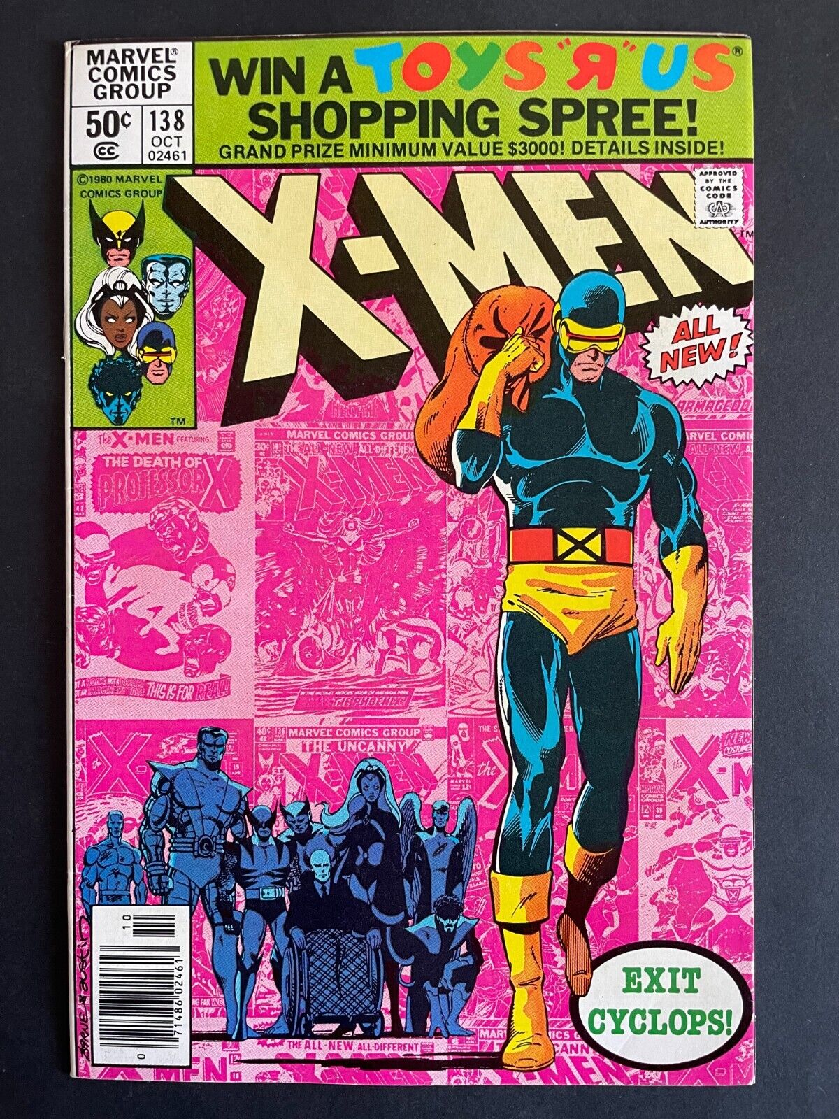 Uncanny X-Men #138 - Cyclops Byrne Dark Phoenix Marvel 1980 Comics