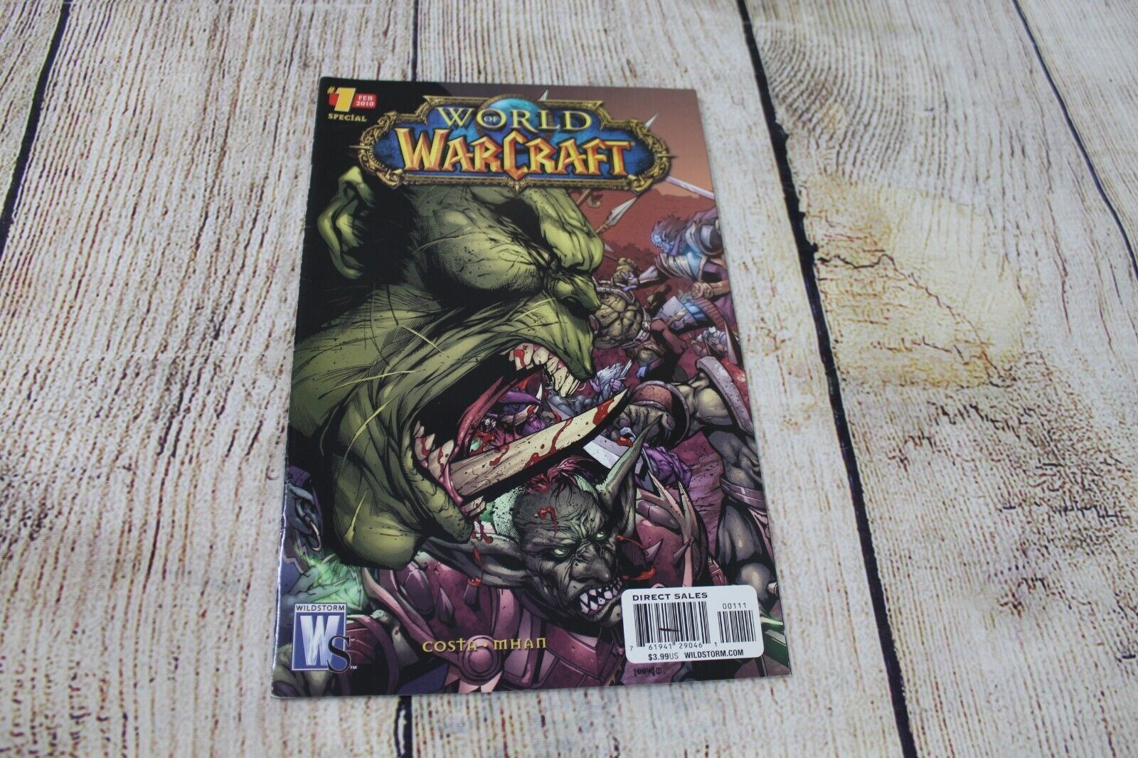2010 Wildstorm Blizzard World of Warcraft Special #1 Comic *Low to Mid Grade*