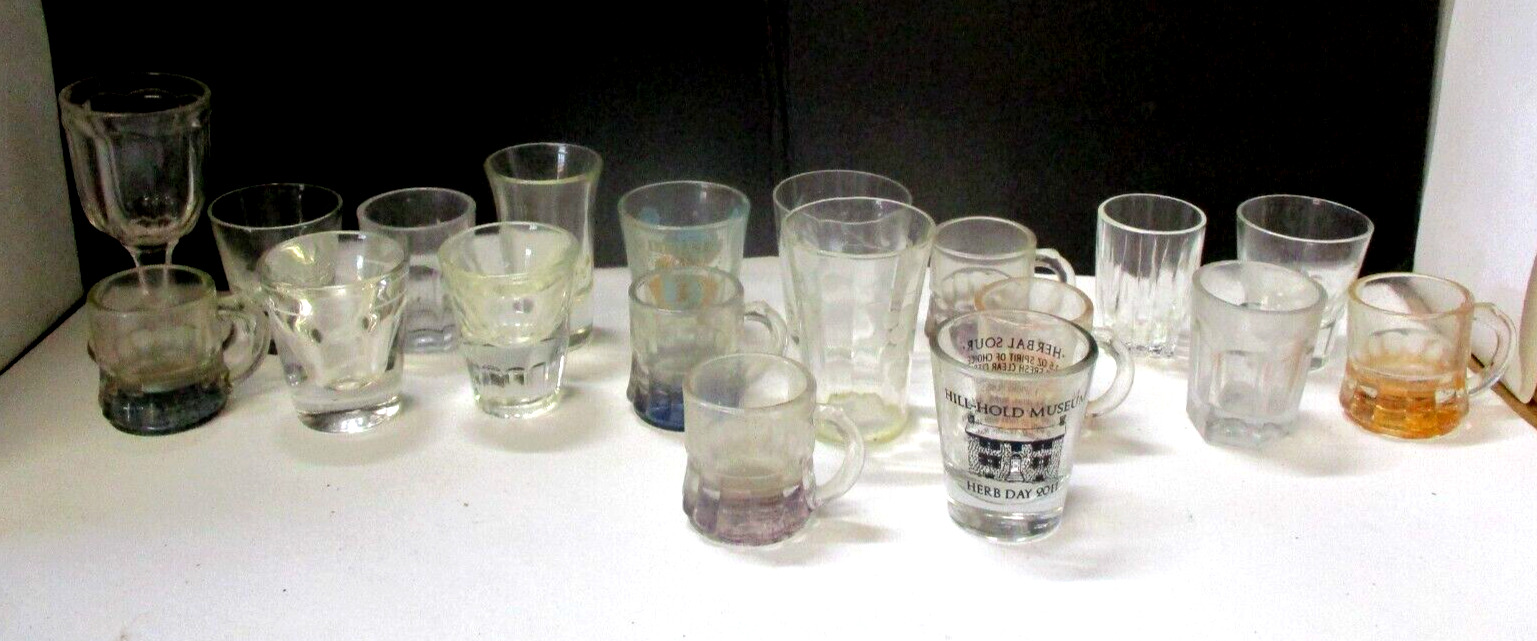 Mixed Shotglass Shot Glass Lot