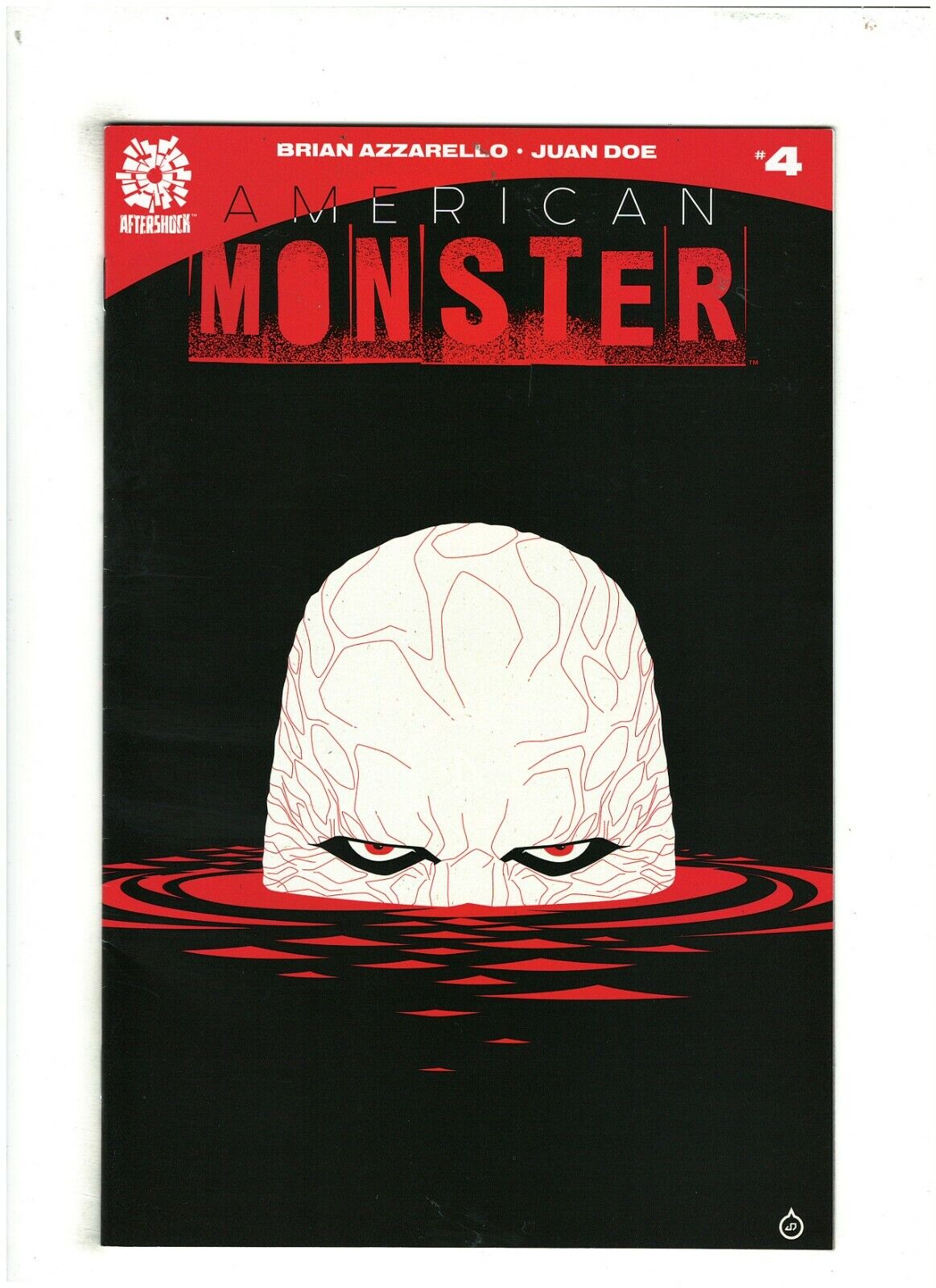 American Monster #4 VF+ 8.5 Aftershock Comics Brian Azzarello & Juan Doe 2016