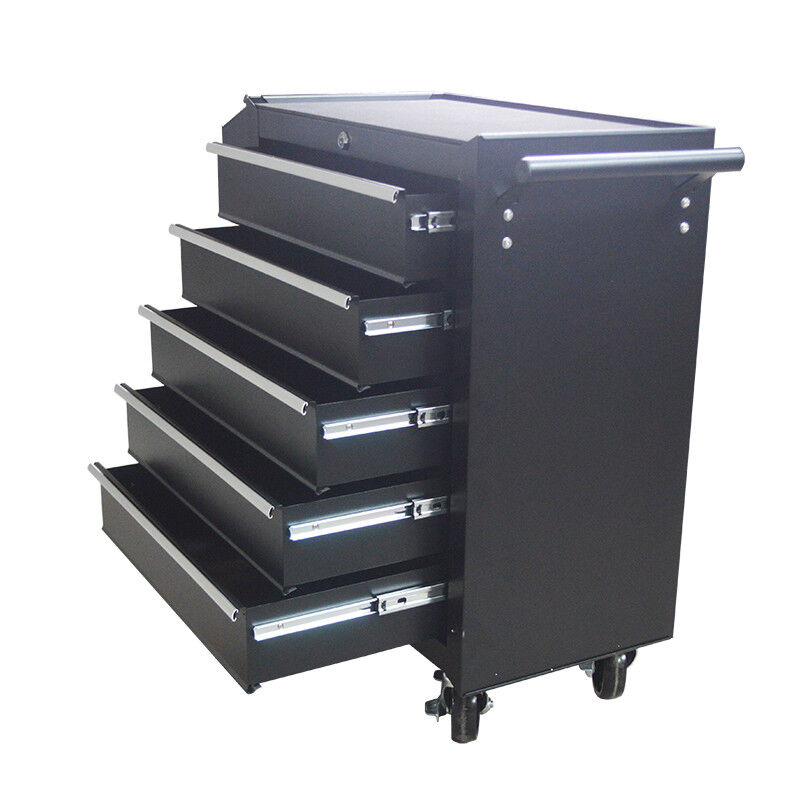 IntBuying Rolling Tool Box Organizer Portable Workshop Cart Storage Bin 5 Layers