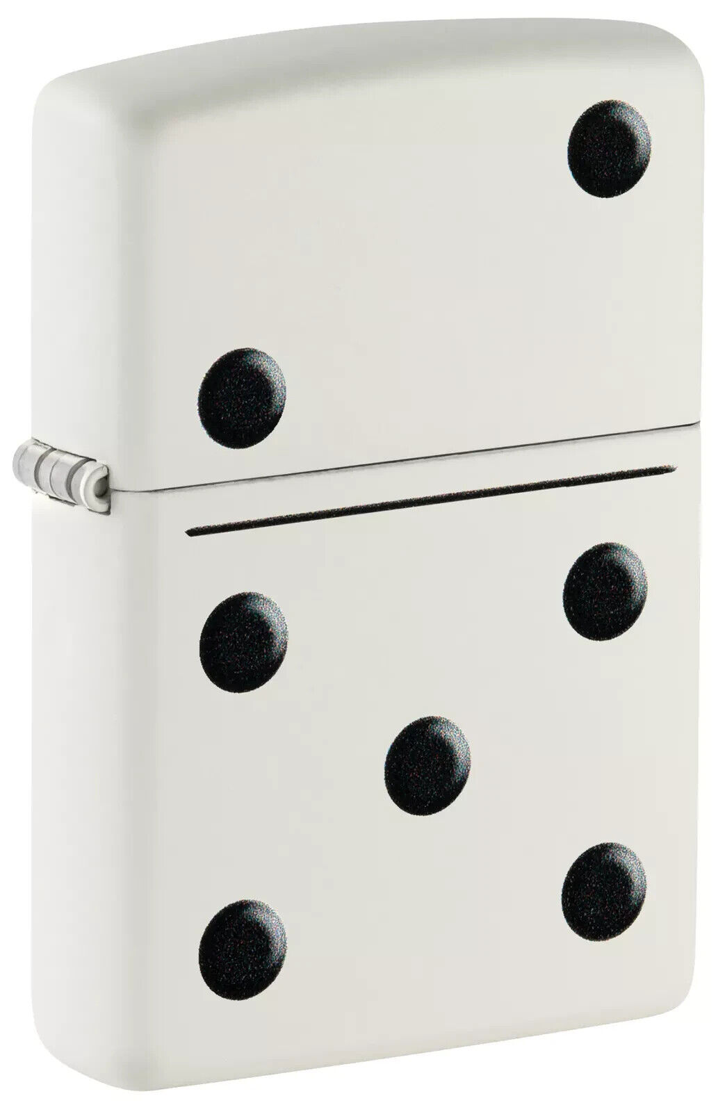 Zippo Domino Design White Matte 46159