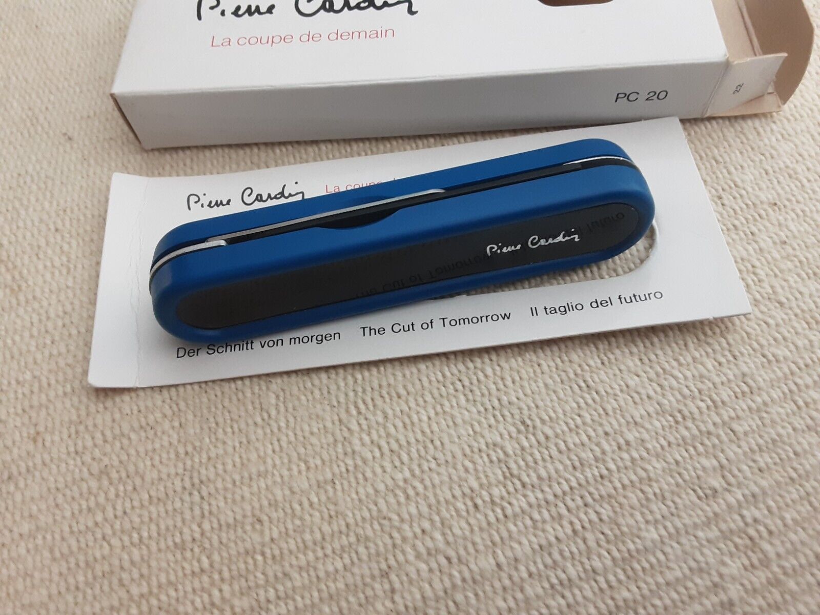 Pierre Cardin vintage pocket knife,brand new old stock