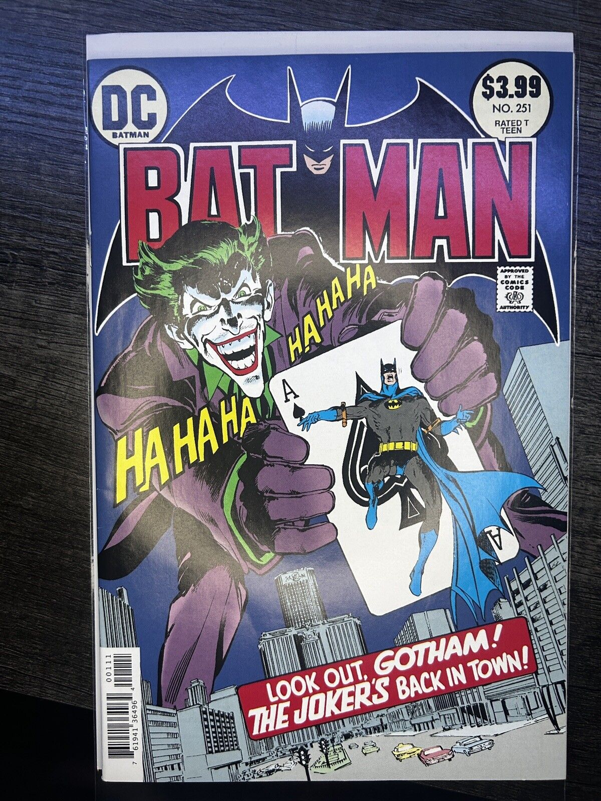 Batman #251 Facsimile Edition REPRINT Neal Adams 2019 Classic Joker Cover