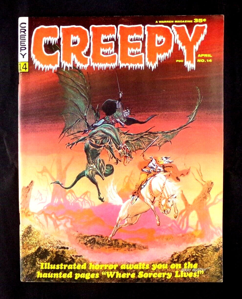 Creepy Magazine 14 Warren 1967 FN VF Gray Morrow Neal Adams