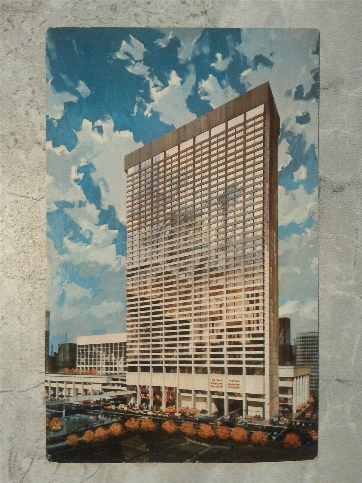 VTG c1972 Postcard Four Seasons-Sheraton Hotel Civic Square Toronto Ontario CA