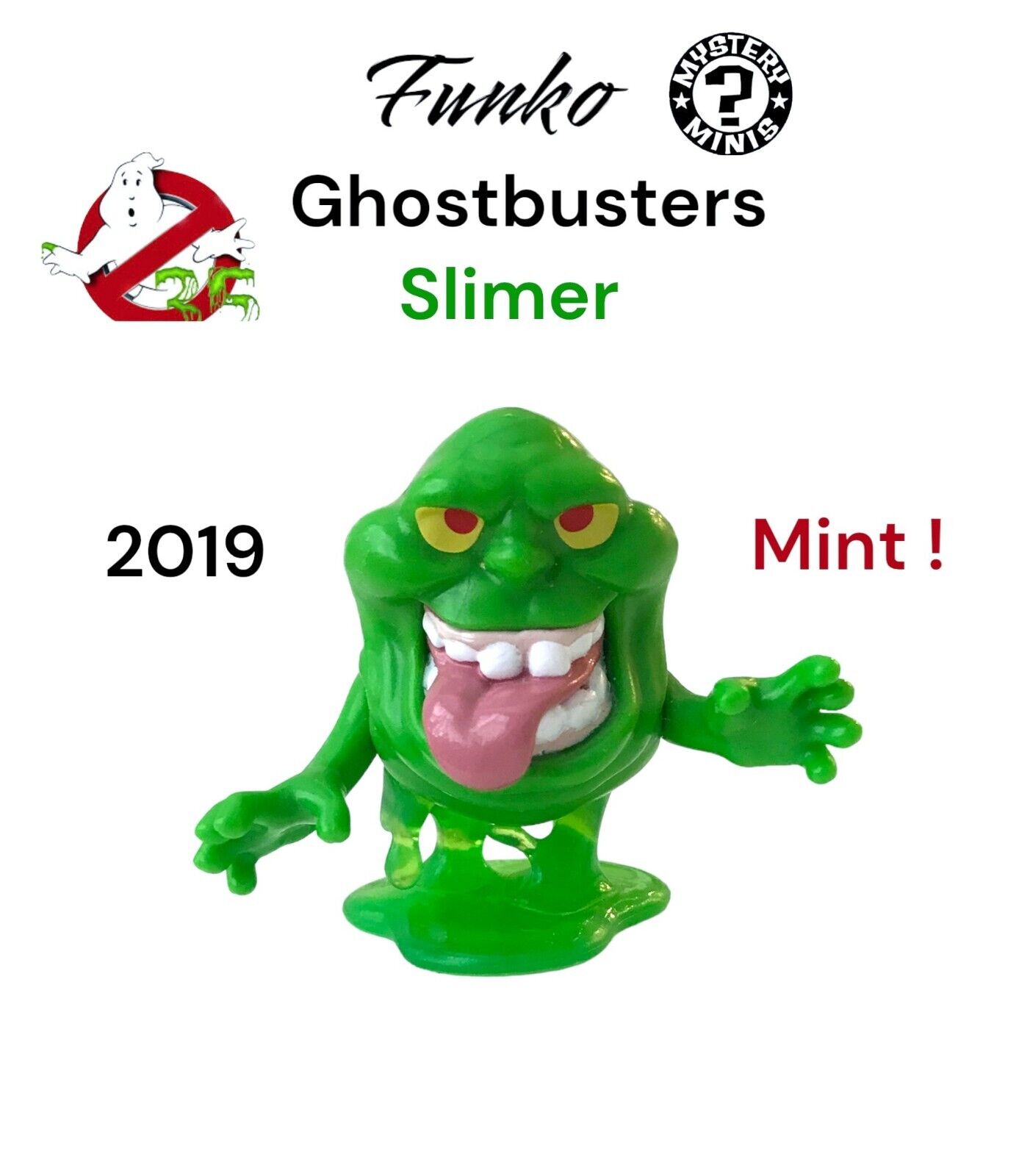 Funko Mystery Minis Ghostbusters Slimer Vinyl Figure 2019 Specialty Series Mint
