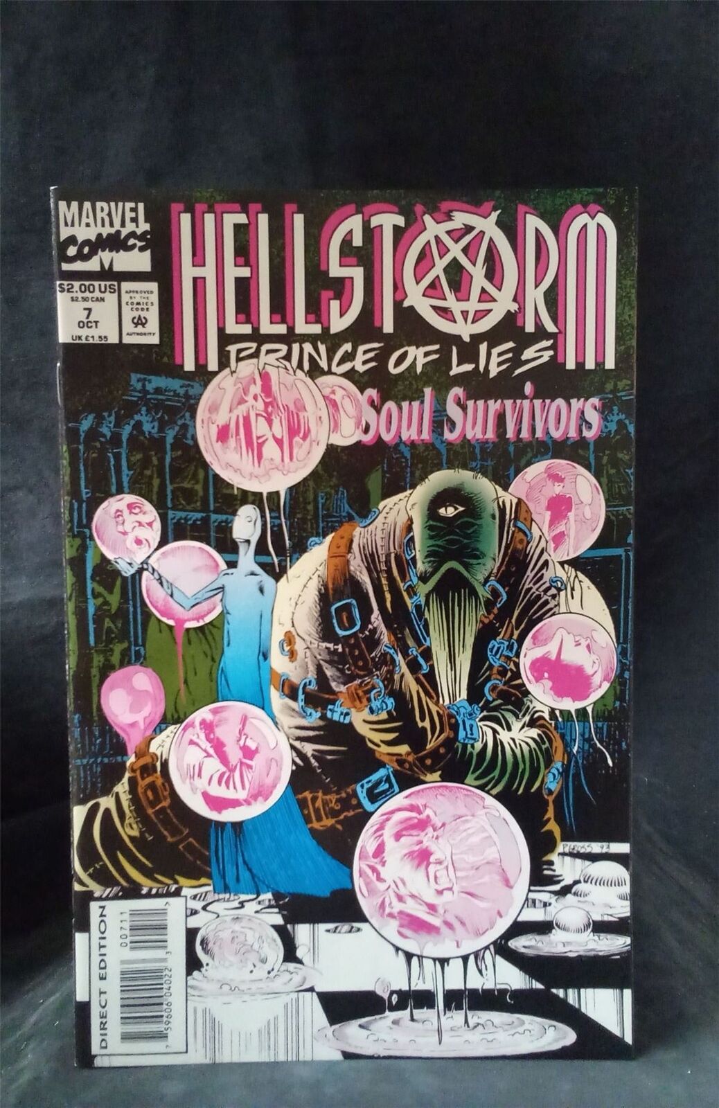 Hellstorm: Prince of Lies #7 1993 Marvel Comics Comic Book 