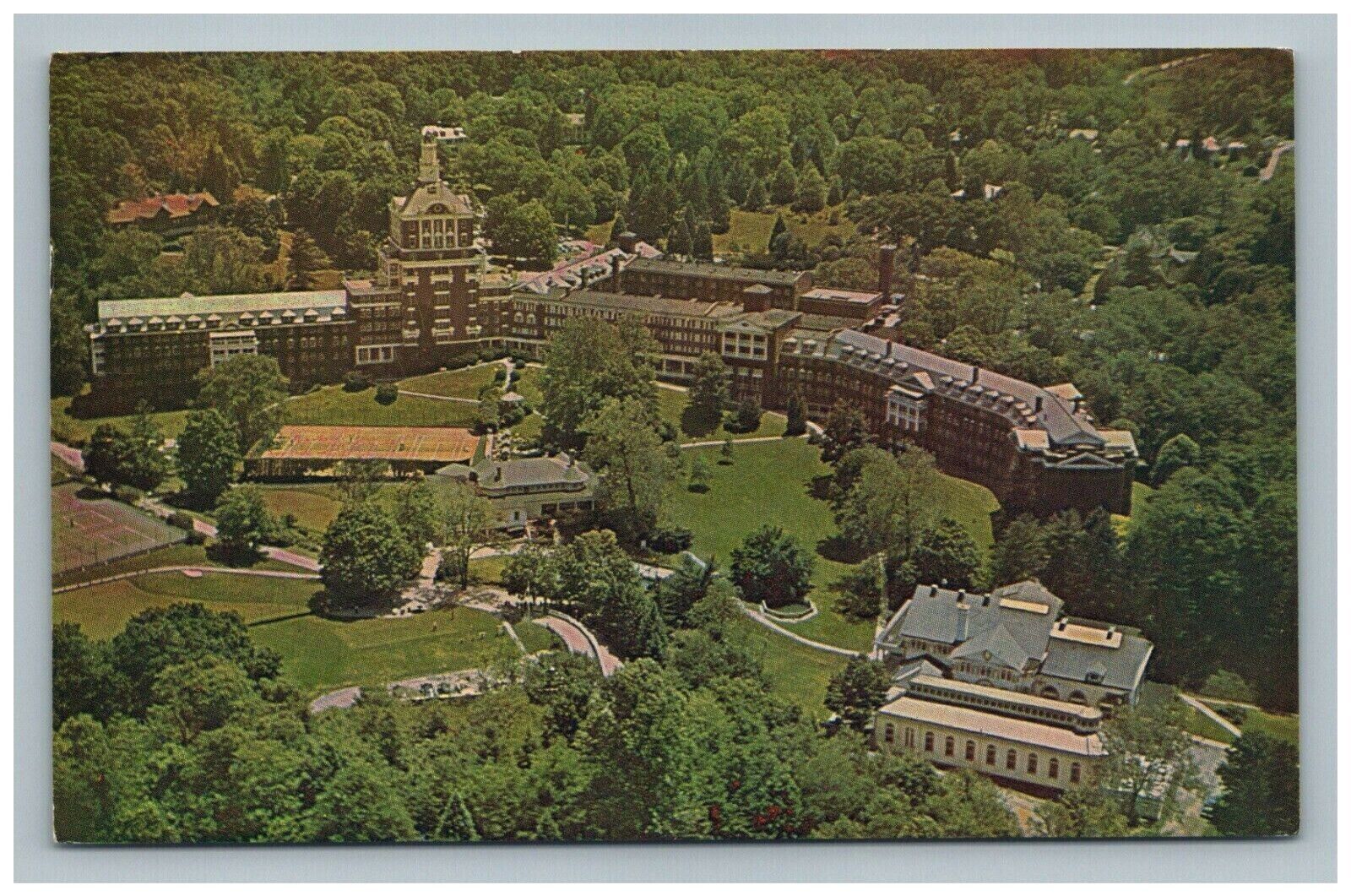 Postcard 1964 VA Homestead Aerial View Allegheny Mountains Hot Springs Virginia 