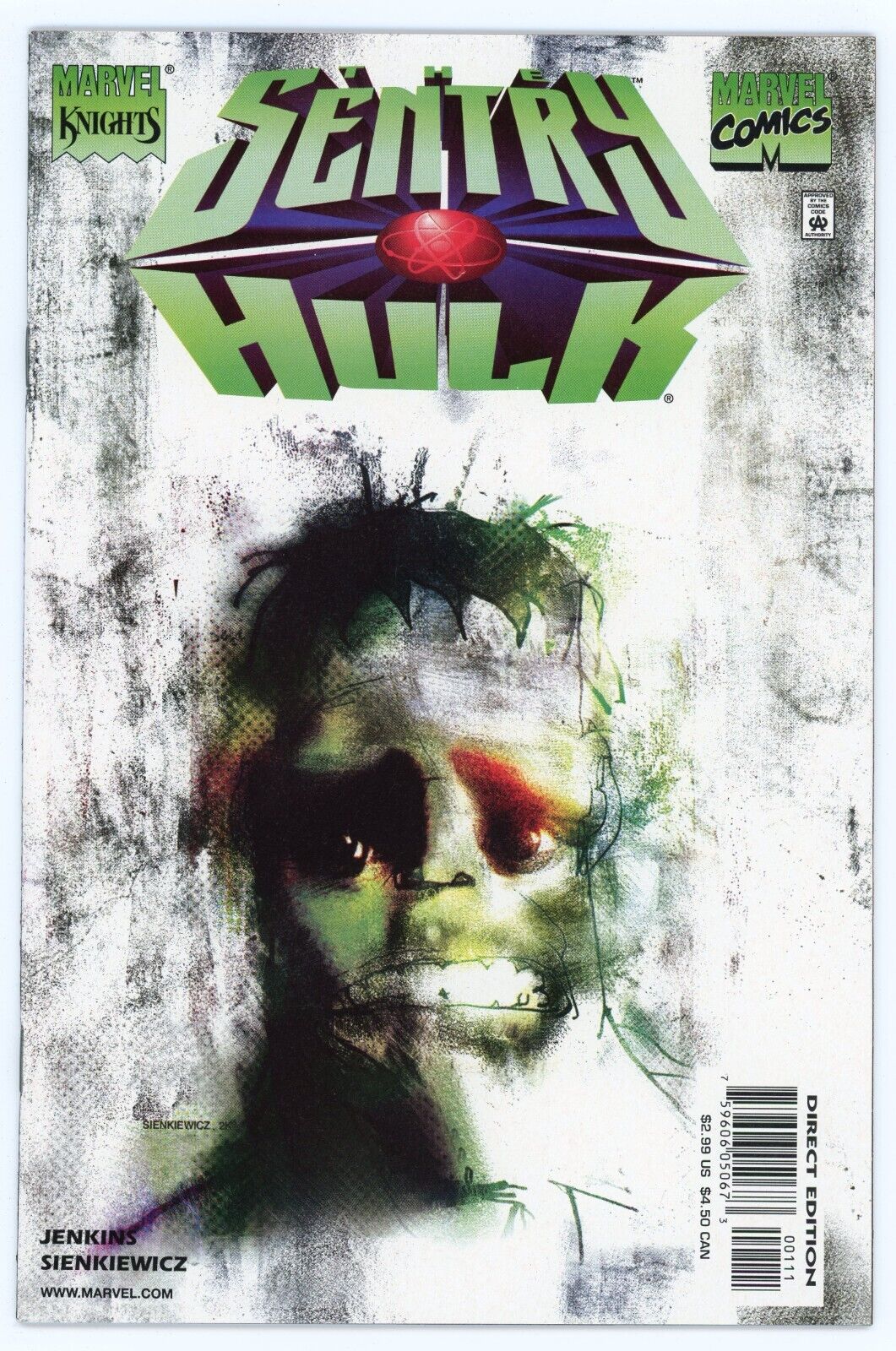 Sentry Hulk #1 Marvel Comics 2001