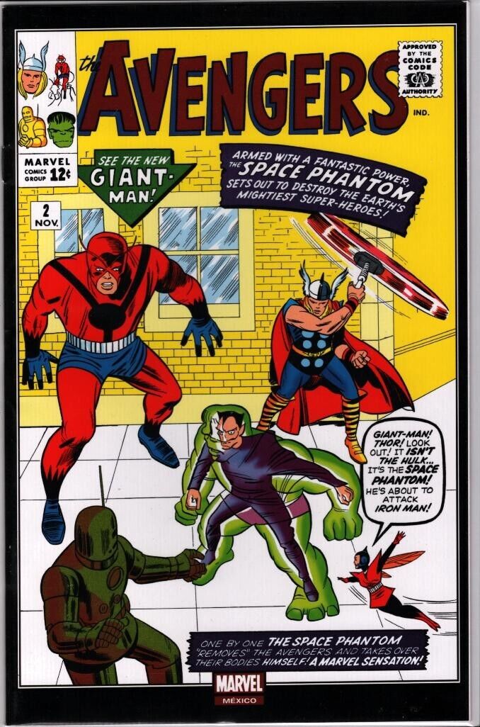 39490: Marvel Comics AVENGERS (MEXICAN) #2 NM Grade