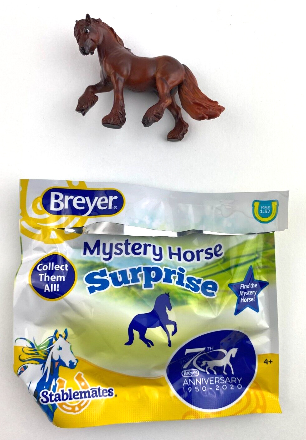 BREYER Stablemate SM  2020 70th Anniversary Mystery #6051 Chestnut Fell Pony