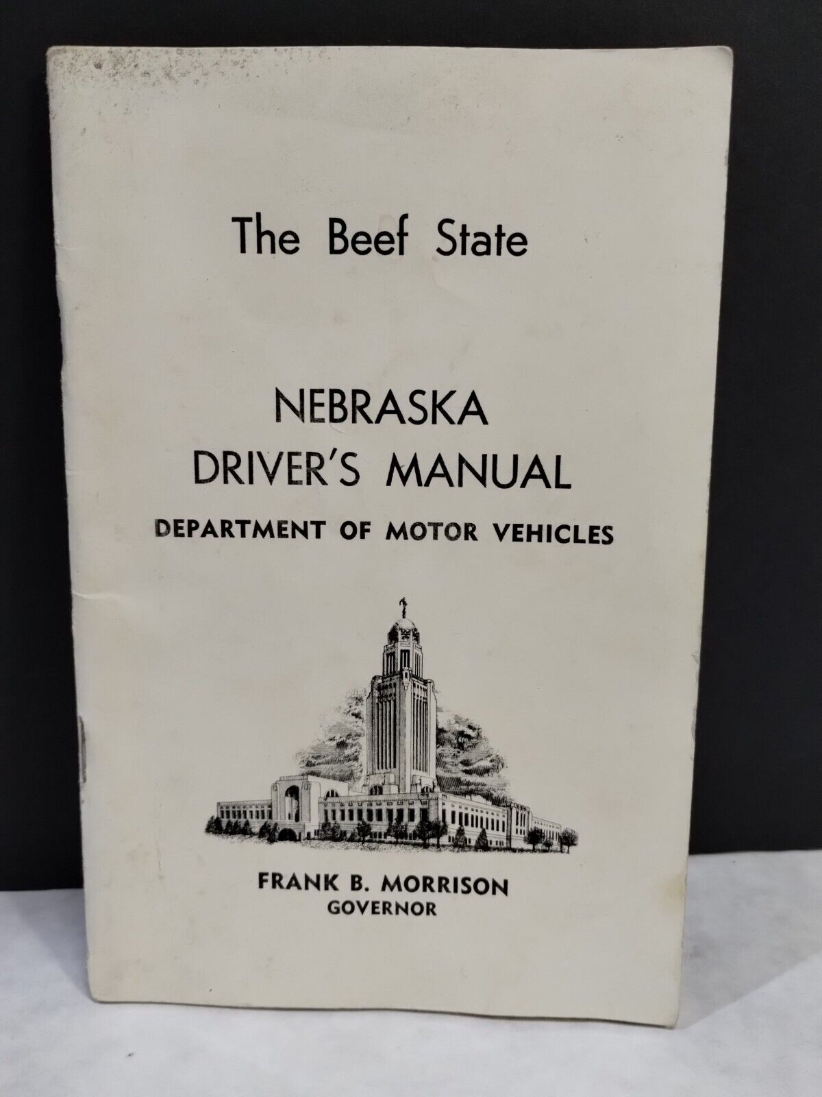 Vintage The Beef State Nebraska Car Auto Drivers Manual DMV 1961-1967 COMPLETE