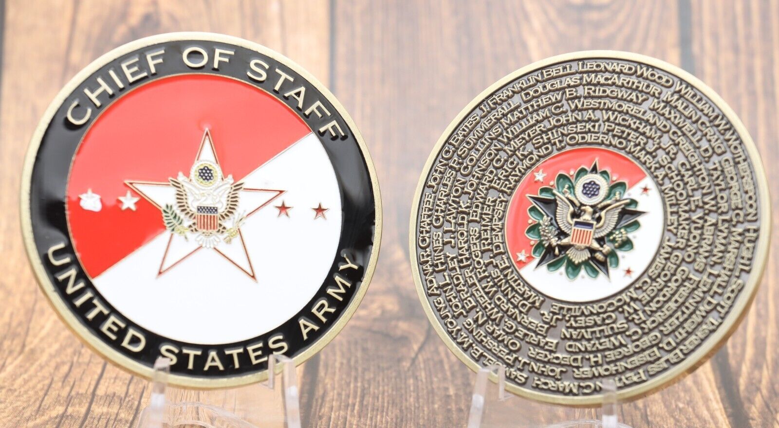 2” History Of The Army Chief of Staff Challenge Coin General CSA AMAZING