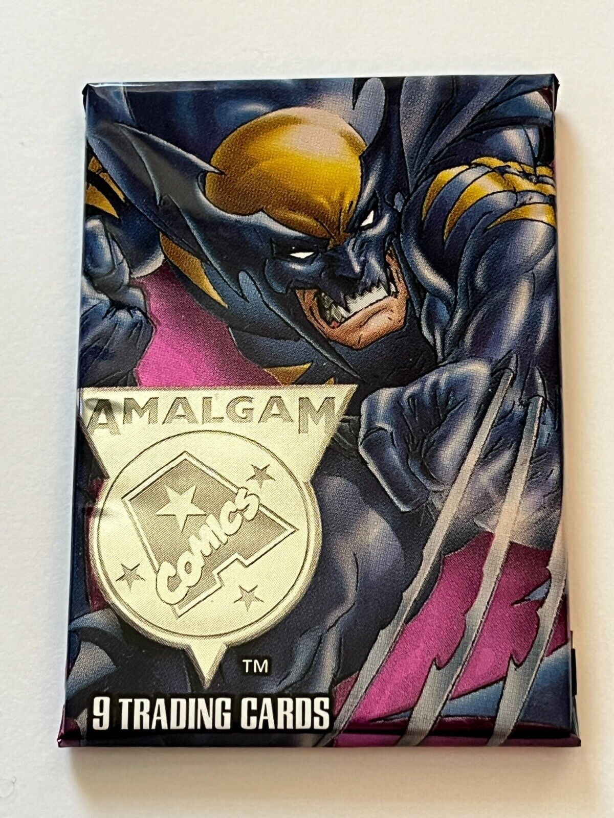 1996 Fleer Skybox Amalgam DC Comics Marvel Unopened Trading Card Pack WOLVERINE