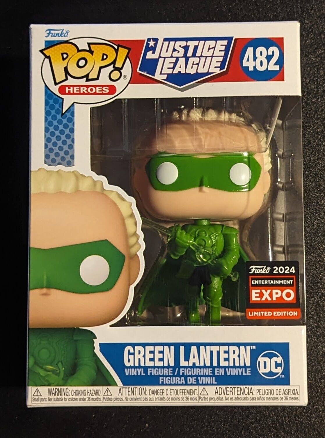 Funko Pop Green Lantern # 482 - 2024 Expo DC New Kingdom - NEW IN HAND