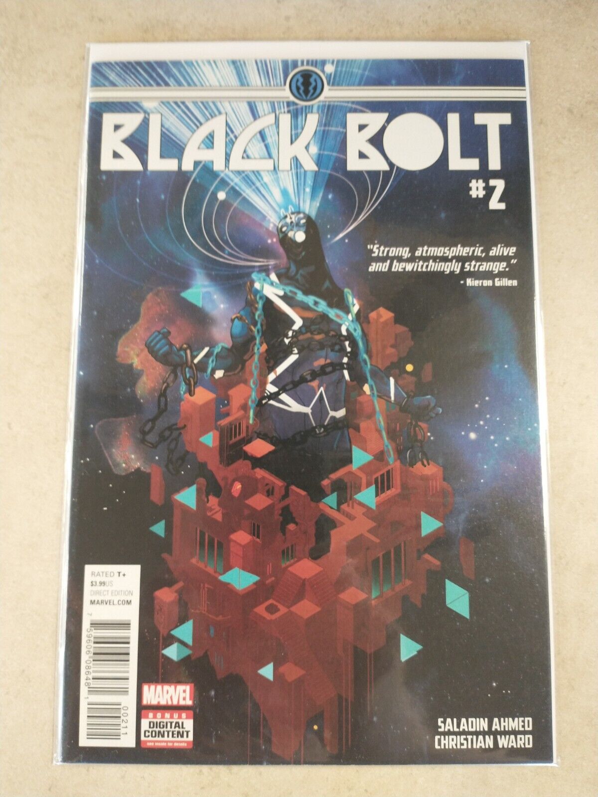 Black Bolt #2 (2017) - Marvel Comics First Black Bolt Solo Series