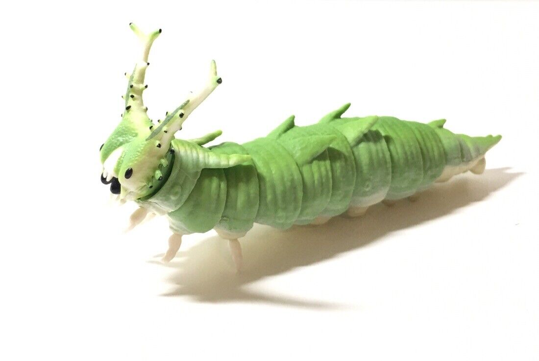 Bandai Japan Exclusive Namco Purple Emperor Butterfly Caterpillar Insect Figure