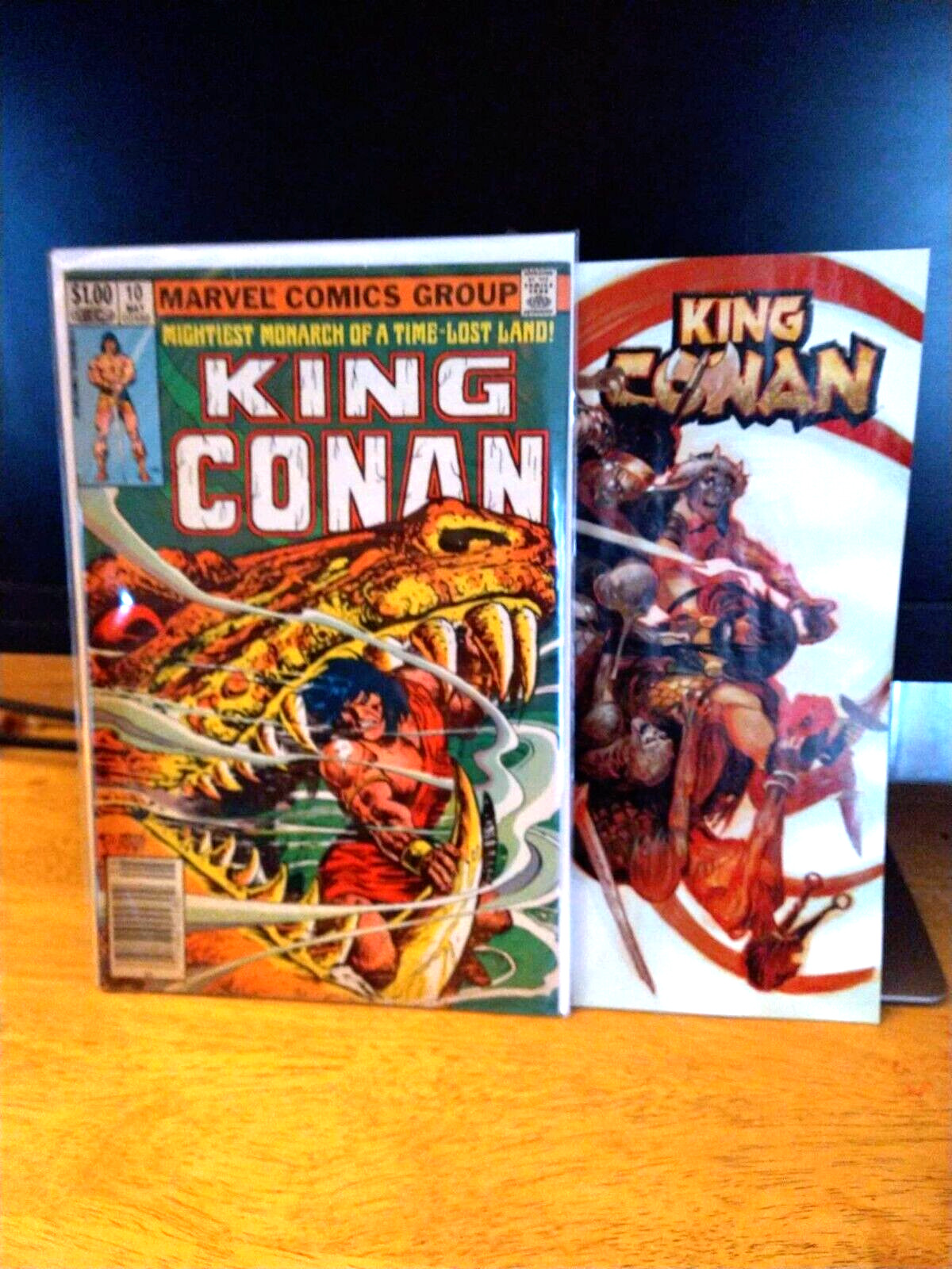 King Conan #1 Plus King Conan #10(1981) Lot of 2 Marvel Comics
