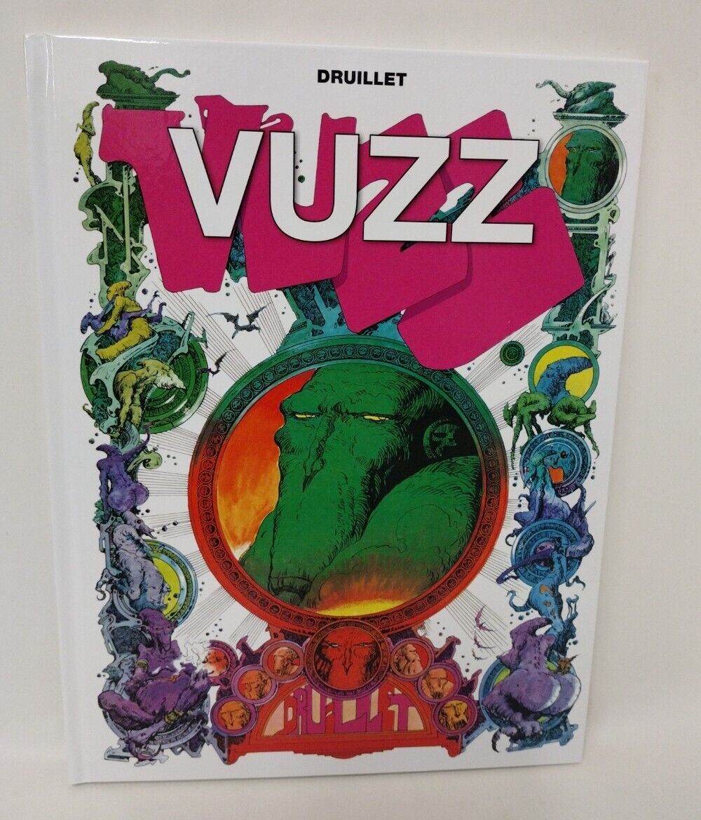 Vuzz by Philippe Druillet (2022) Titan Oversize Hardcover New 