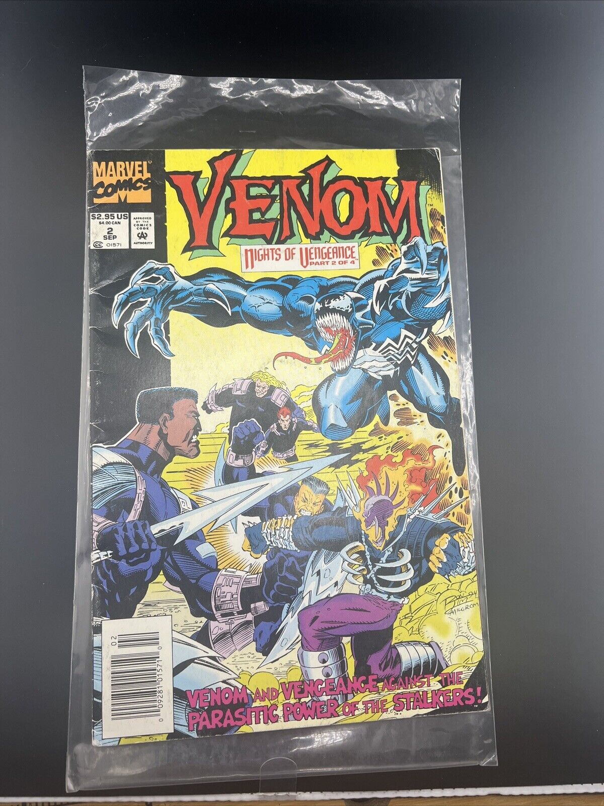 Venom Nights of Vengeance 2 of 4 Marvel Comics 1994