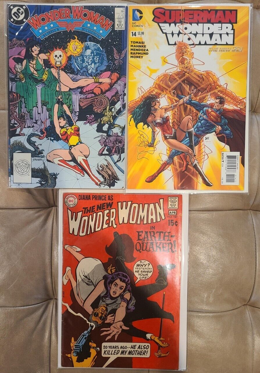 Wonder Woman asst: 3 issues/ 3 series