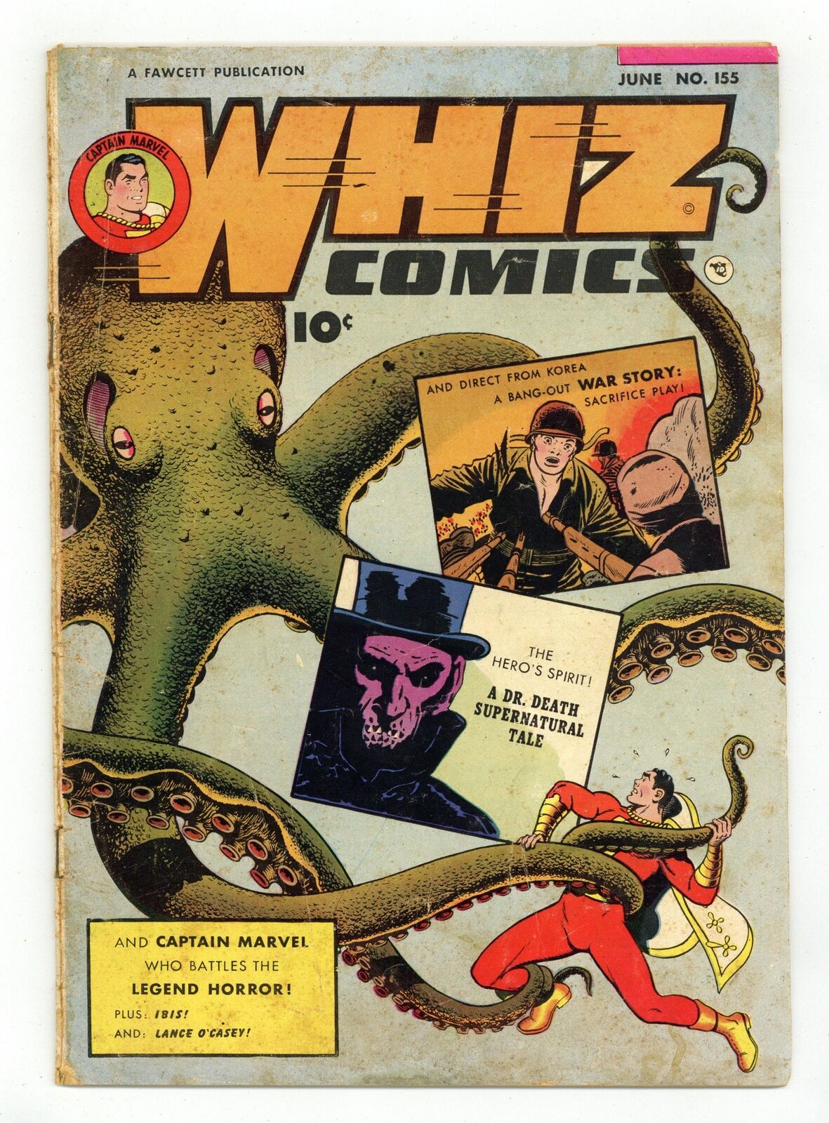Whiz Comics #155 GD/VG 3.0 1953