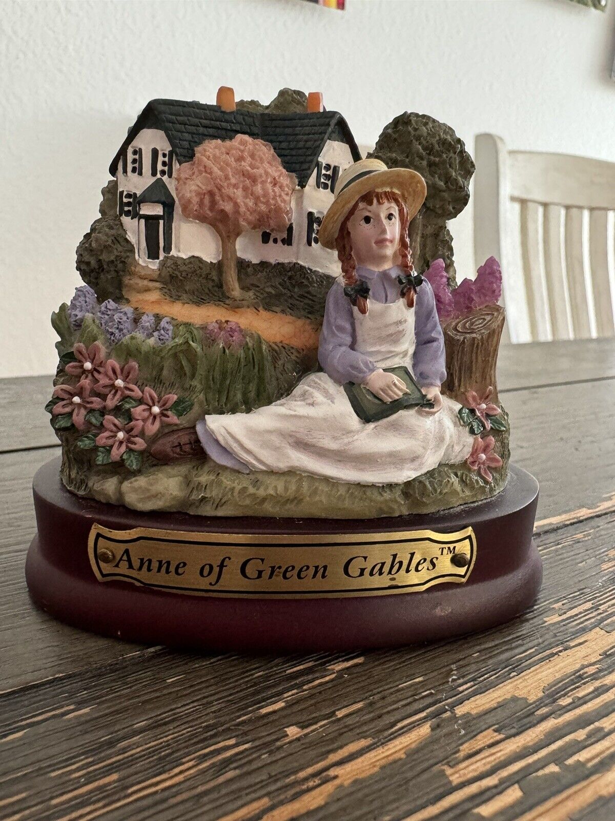Rare Vintage Anne of Green Gables Painted Figurine
