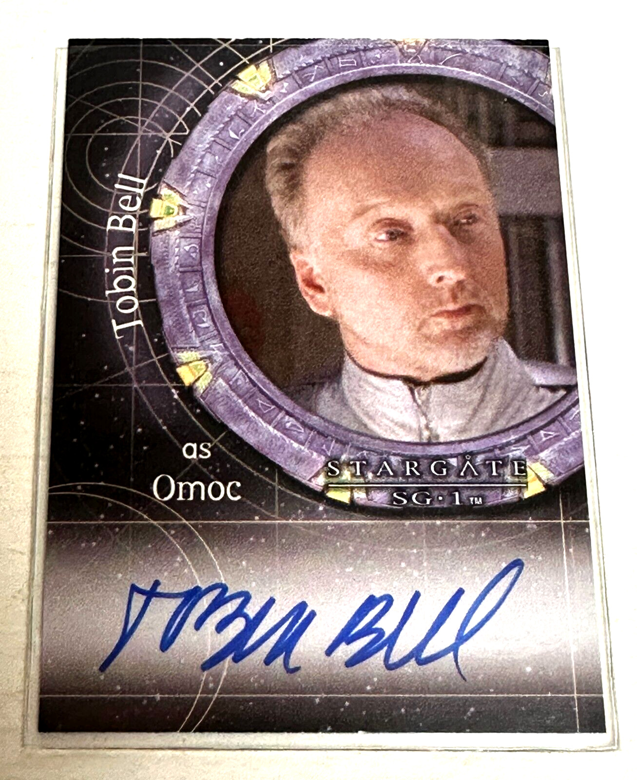 2009 Stargate Heroes Stargate SG-1 Autograph Card Signed by Tobin Bell A115