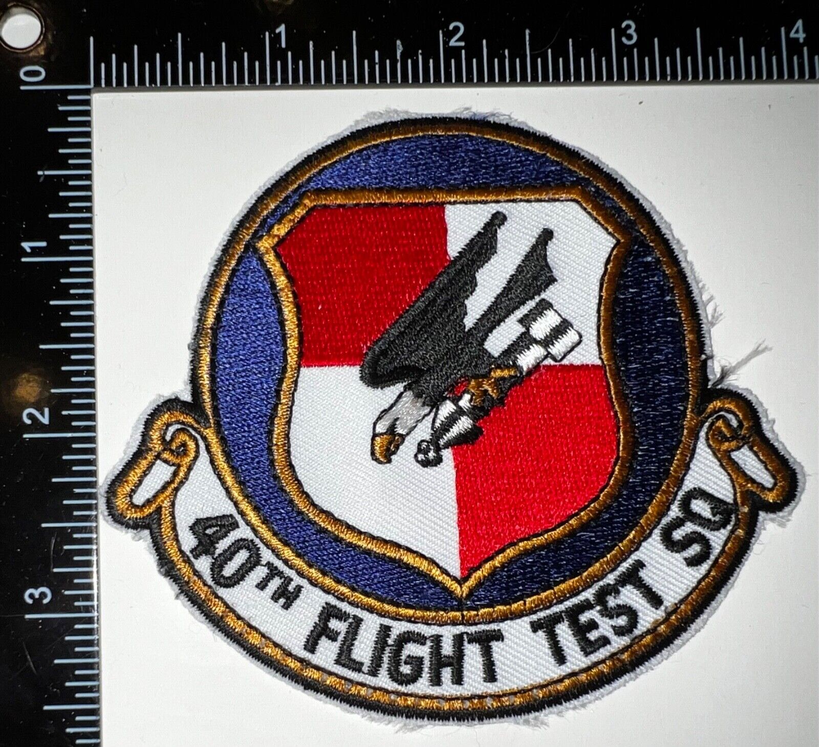 USAF US Air Force 40th Flight Test Squadron Patch