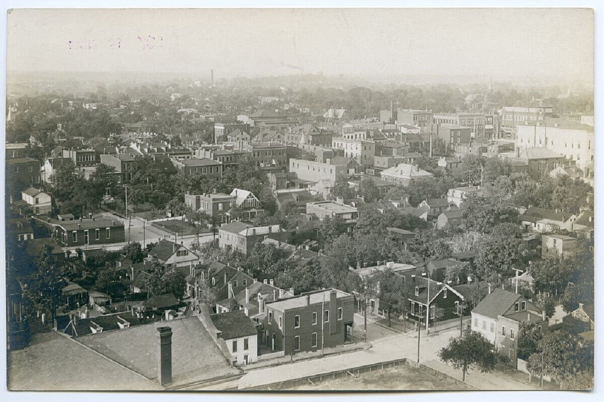 Old 4X6 Photo, 1910 Bird's-eye view of Belleville, Illinois 2011649524