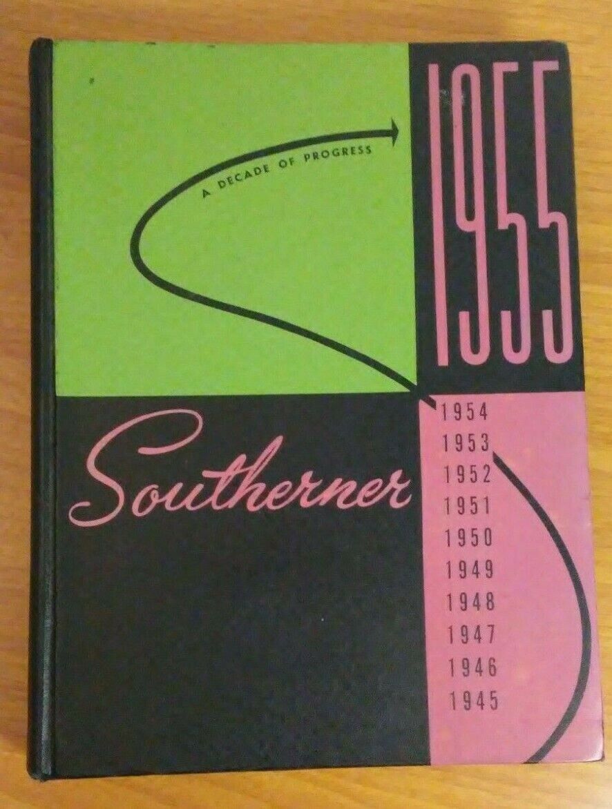 1955 Mississippi Southerner College Yearbook MSC