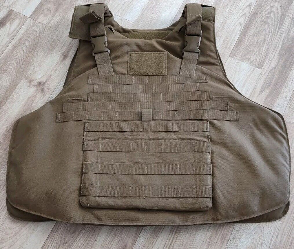 USMC IMTV IMPROVED MODULAR TACTICAL VEST PLATE CARRIER W/ SOFT INSERTS X-L NEW