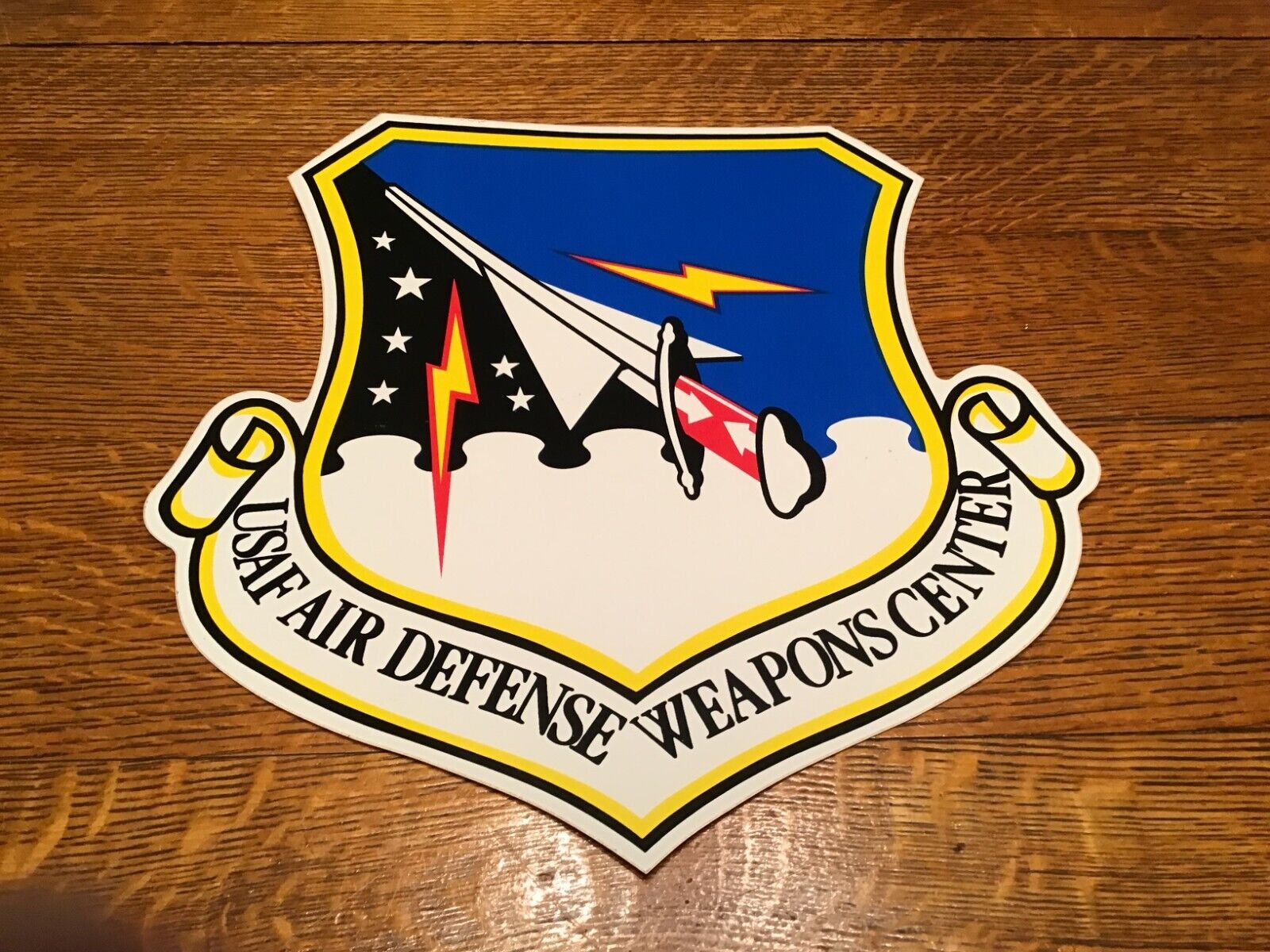 Rare Vintage USAF Air Defense Weapons Center Squadron 10