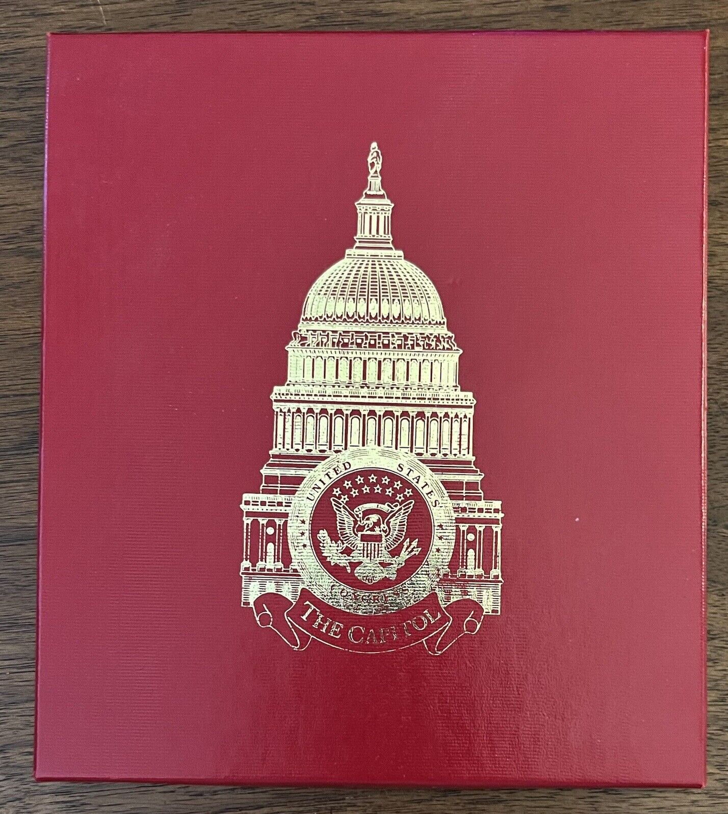 THE CAPITOL OF THE UNITED STATES Ornament with box, stand, pamphlet 