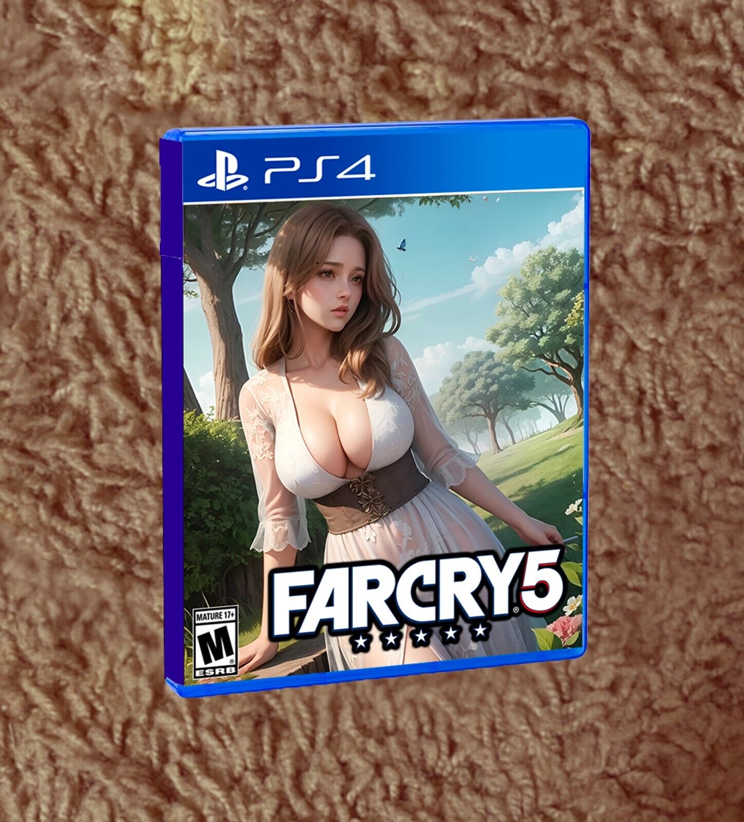 COVER ART ONLY Far Cry 5 PS4 NO GAME NO CASE