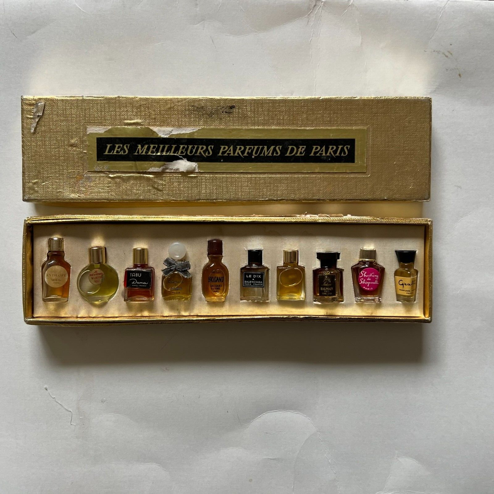 Les Meilleurs Mini Perfume Set Vintage Parfums De France Read Description