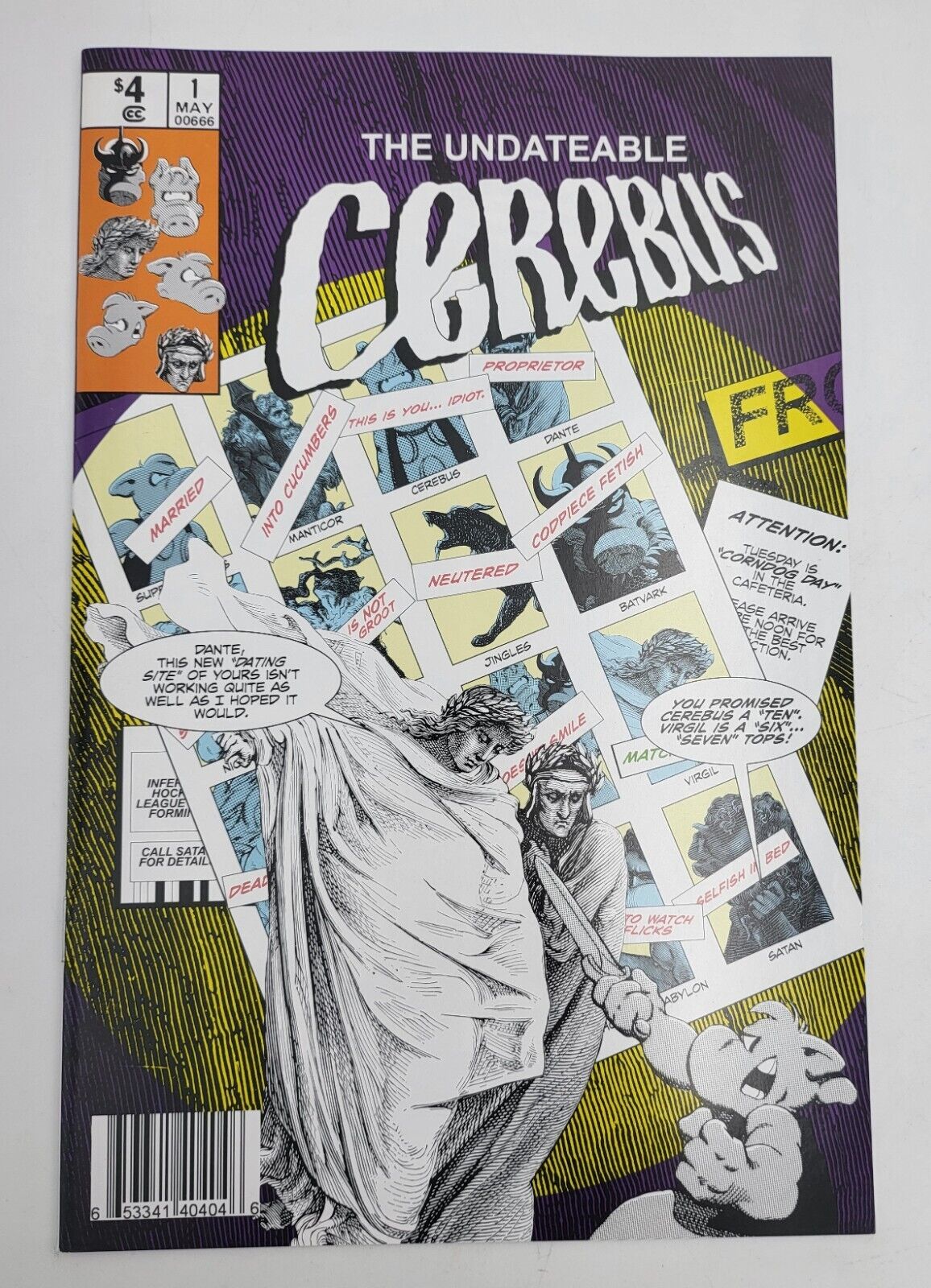 2018 Aardvark- Vanaheim Comics The Undateable Cerebus 1 - First Printing