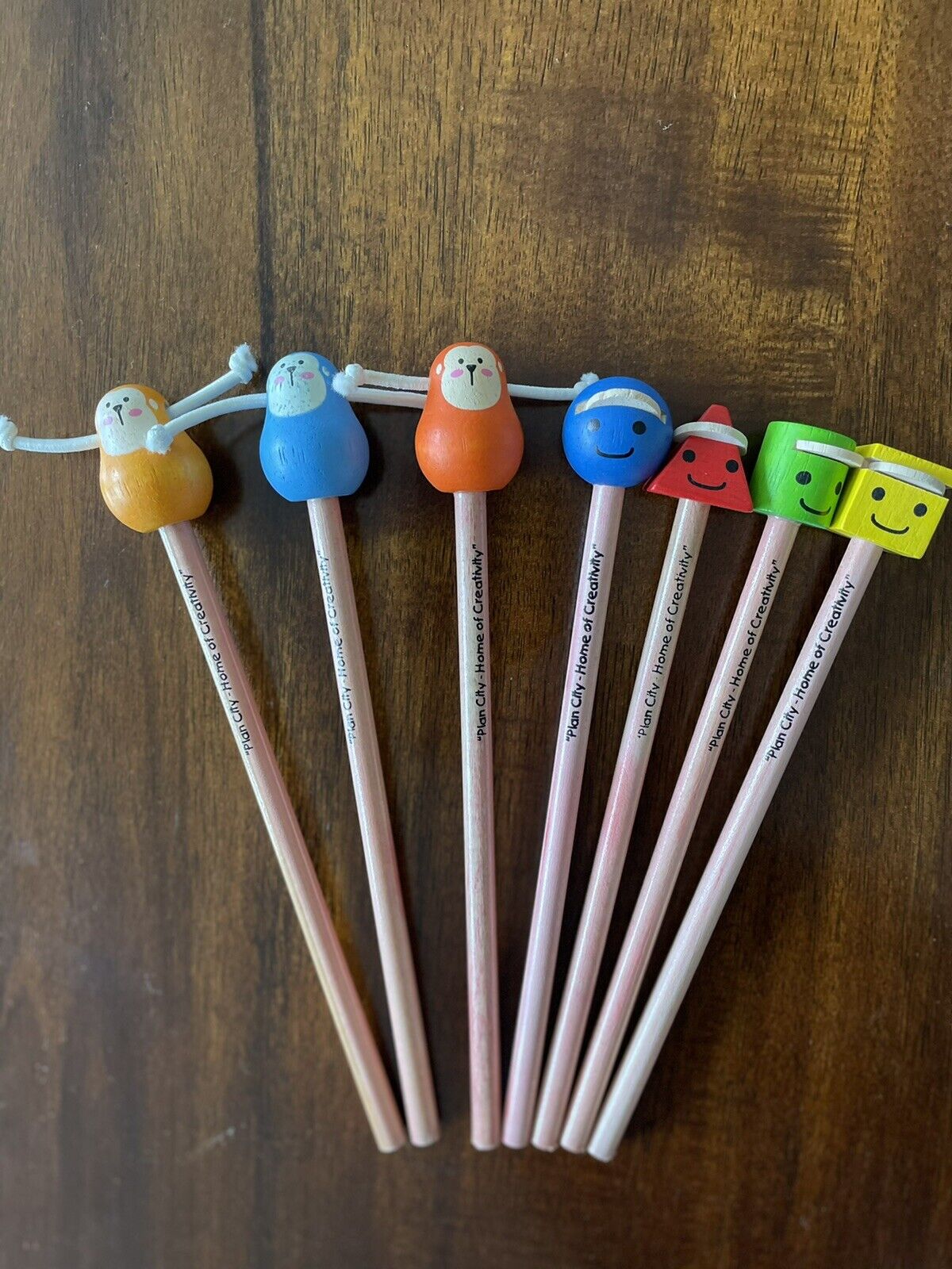 UNIQUE Set Of Pencils Seven Pencils 