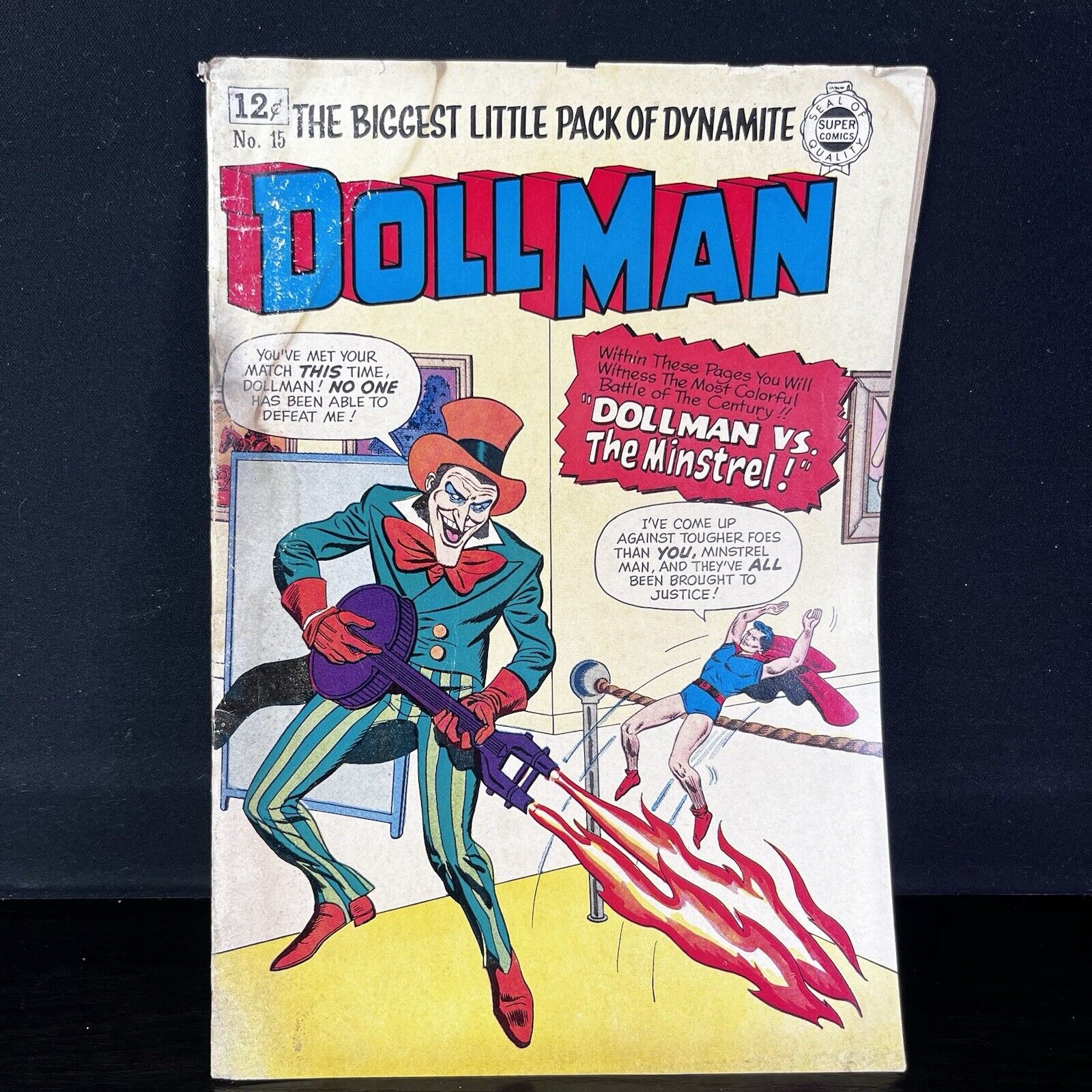 DOLL MAN #15 *1964* SUPER COMICS SILVER AGE VERY GOOD CONDITION