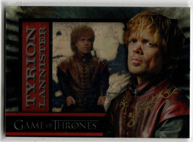 Rittenhouse Game of Thrones Season 1 Tyrion Lannister Shadowbox INSERT RARE 1:48