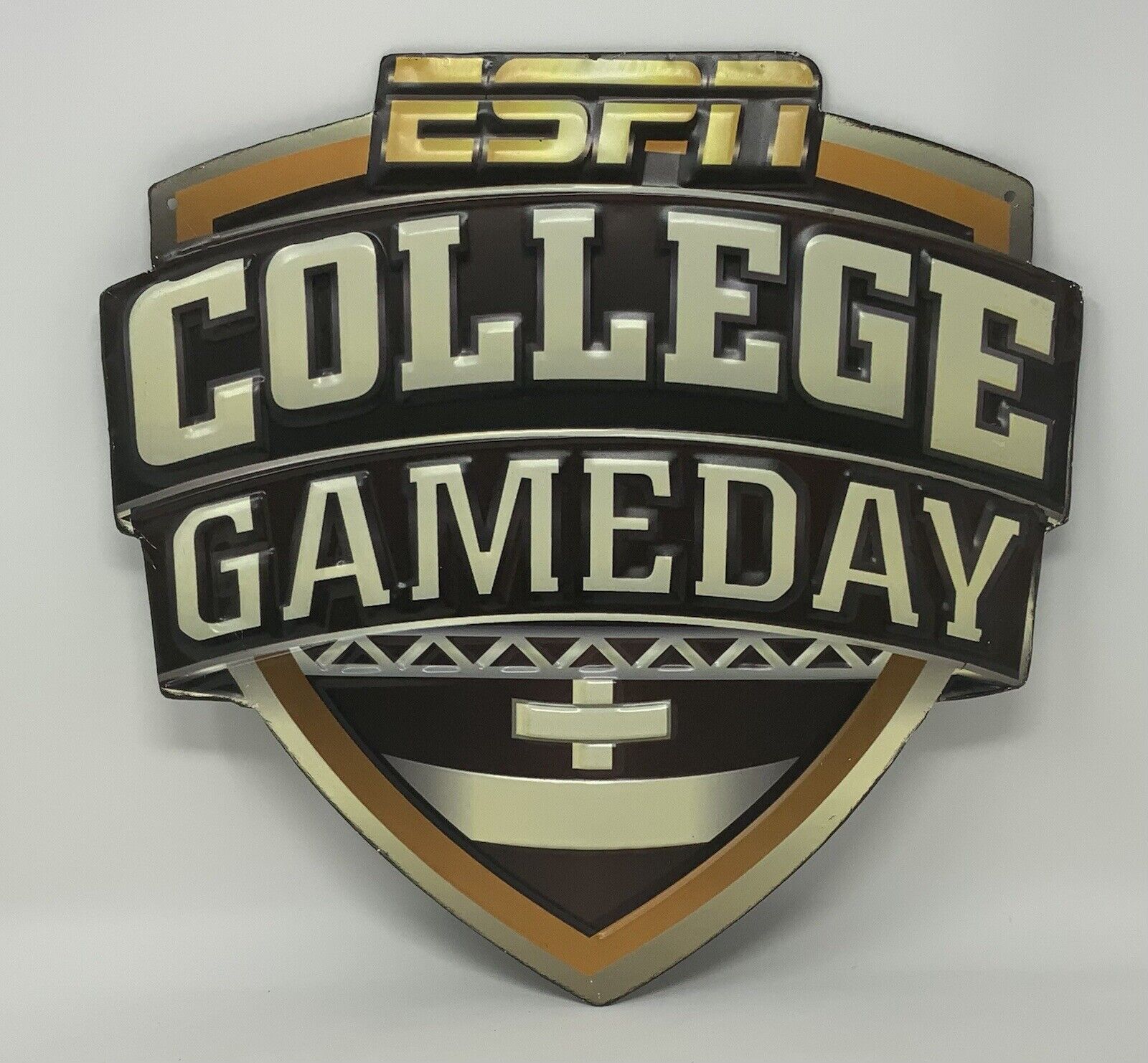 ESPN College Gameday Football Tin Sign Sports Big 10 SEC Bar NCAA 13” (F)