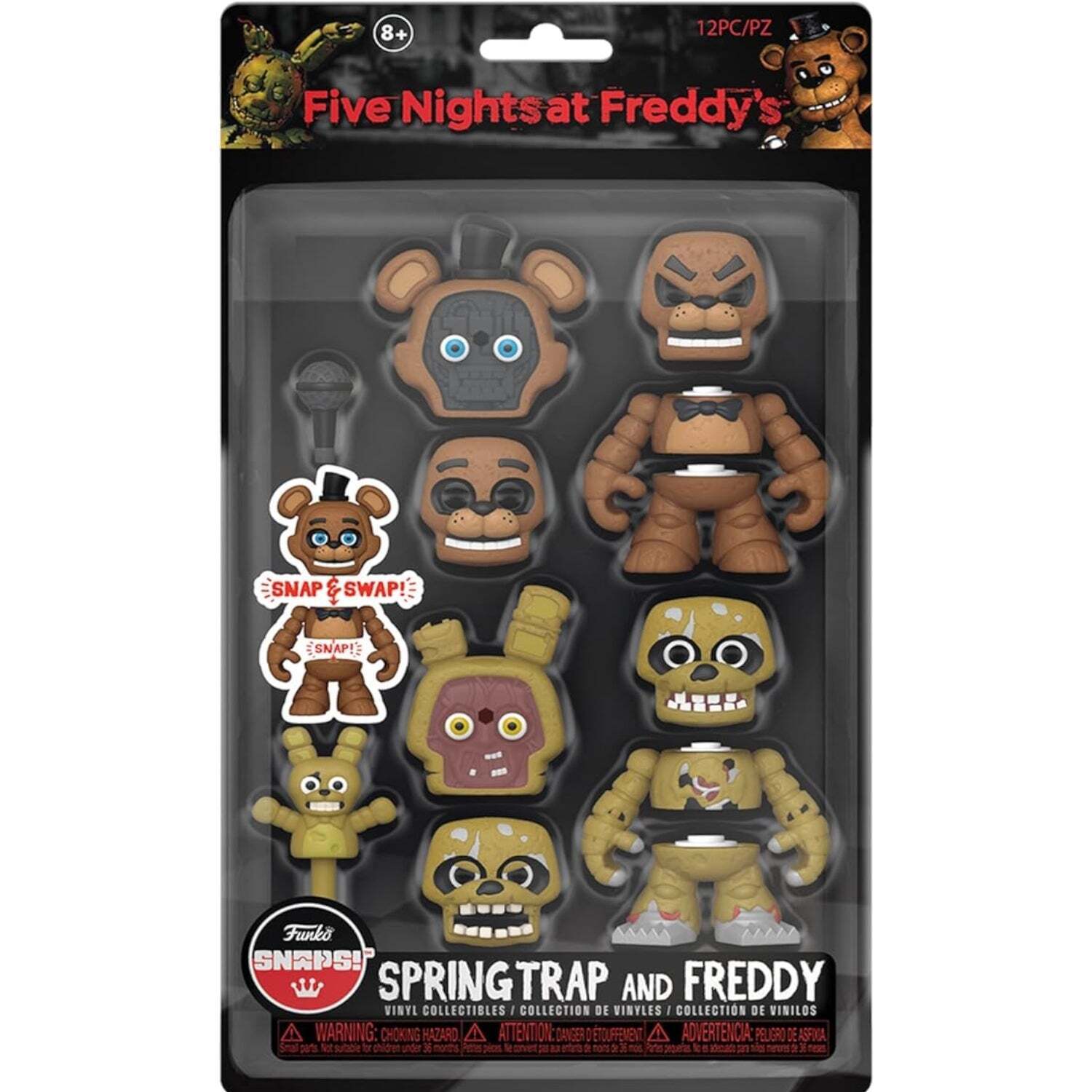 Funko Snaps Five Nights at Freddy\'s - Freddy and Springtrap 2 Pack FNAF NEW