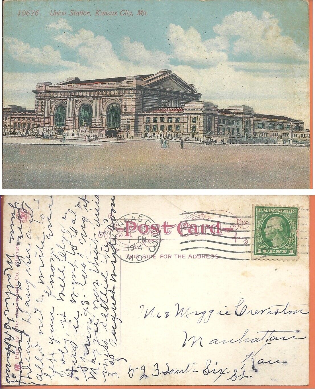 Union Station, Kansas City, Mo. 1914