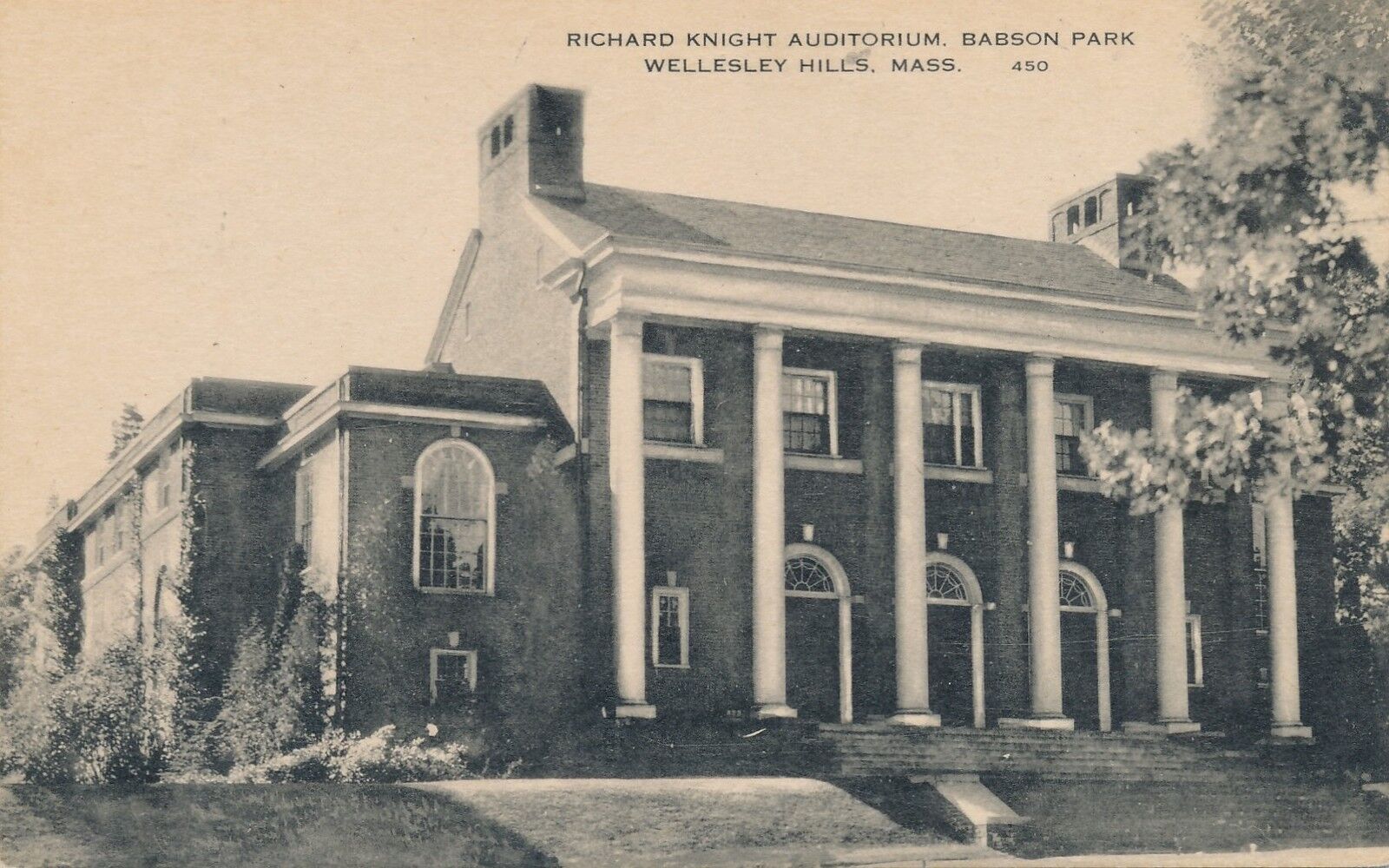 WELLESLEY HILLS MA – Babson Park Richard Knight Auditorium