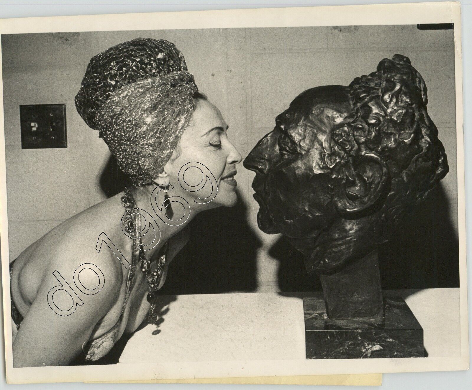 1970 Press Photo Hungarian Dancer Tallah Hanley DeYoung Museum San Francisco CA
