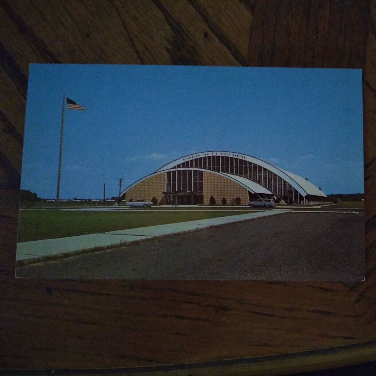 vintage postcard Wicomico Youth & Civic Center Salisbury Maryland 